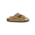 Wildleder Sandalen Hellbraun
