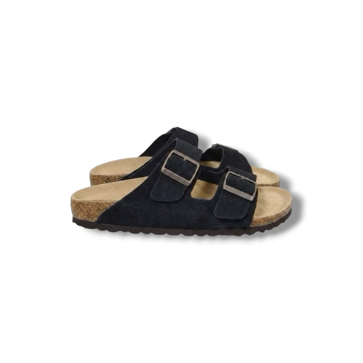 Wildleder Sandalen Schwarz